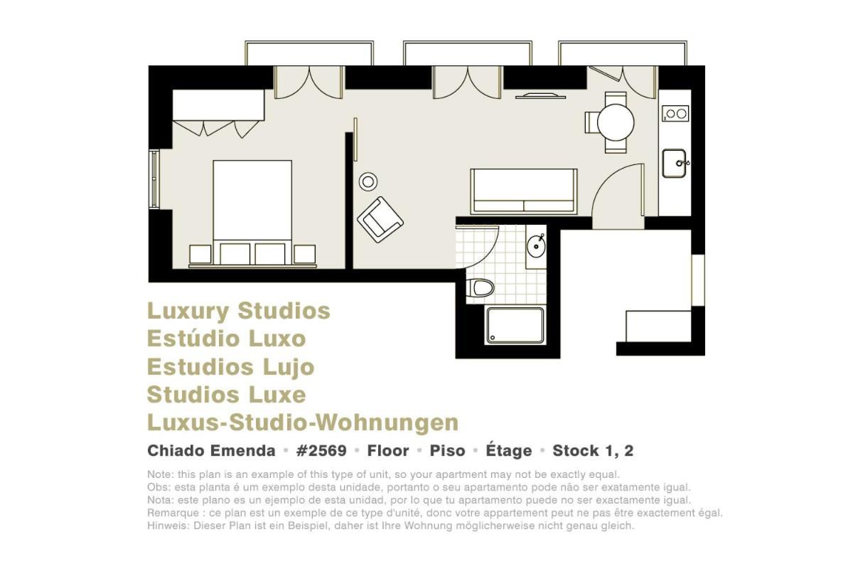 Lisbon Serviced Apartments - Chiado Emenda Zewnętrze zdjęcie